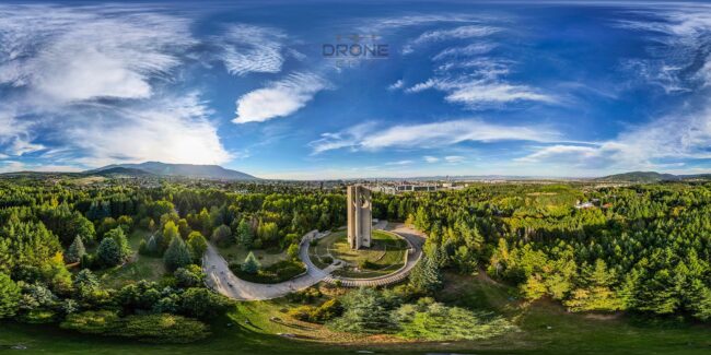 Zasnemane s dron - Kambanite v Sofiya